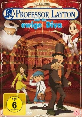 Professor Layton und die ewige Diva - Der Kinofilm [DVD]
