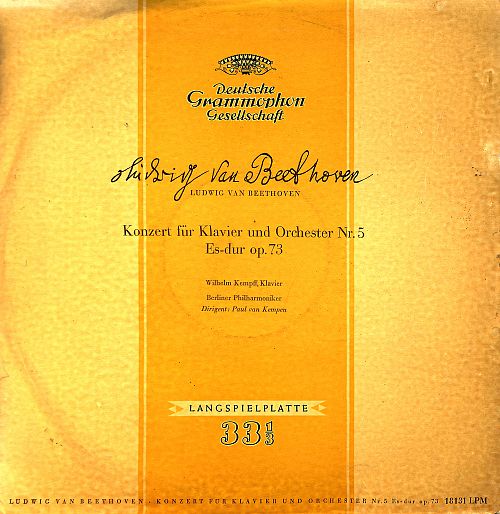 Konzert Für Klavier Und Orchester Nr. 5 Es-Dur Op. 73 [Vinyl]
