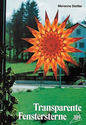 Transparente Fenstersterne