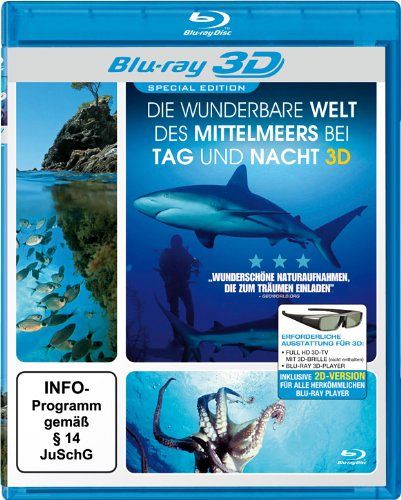 Die wunderbare Welt des Mittelmeers bei Tag und Nacht [Blu-ray 3D]