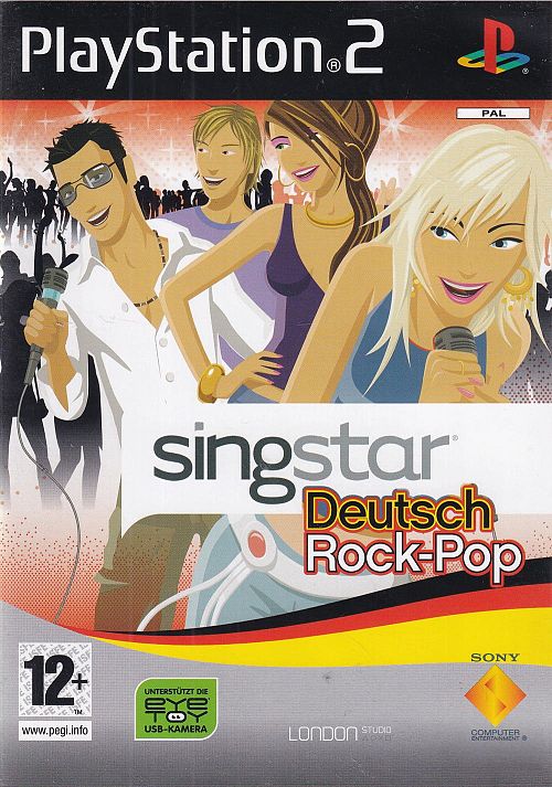 SingStar Deutsch Rock-Pop  [Sony PlayStation 2]