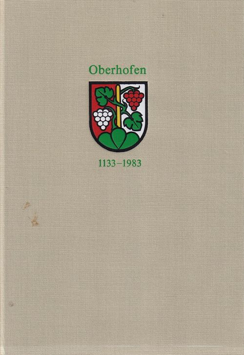 Chronik von Oberhofen 1133 - 1983