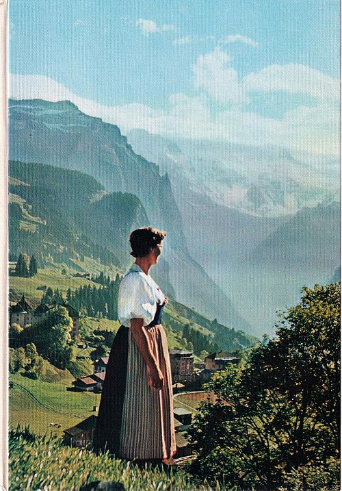 Die Berner Trachten - Vieux costumes