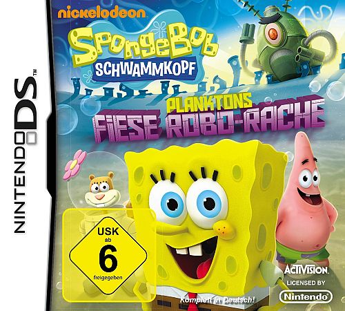 Spongebob Schwammkopf - Planktons Fiese Robo-Rache [Nintendo DS]