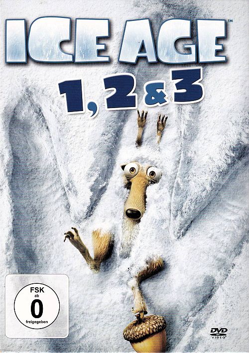 Ice Age 1, 2 & 3 [DVD]