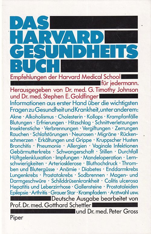 Das Harvard Gesundheitsbuch