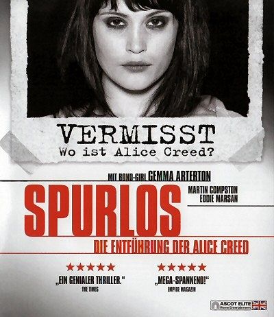 Spurlos - Die Entführung der Alice Creed [Blu-ray]