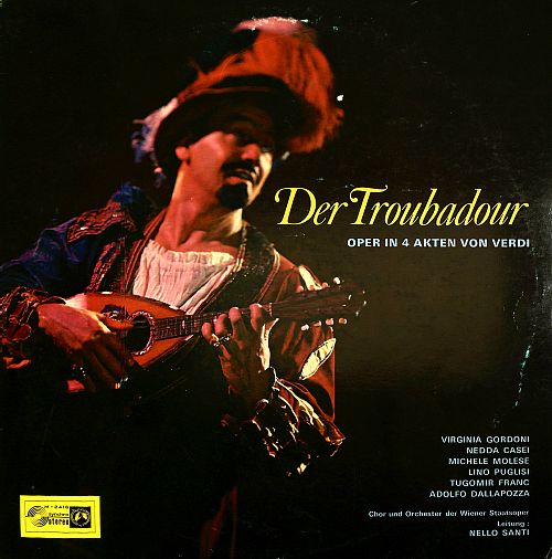 Troubadour - Oper In 4 Akten Von Verdi [Vinyl]