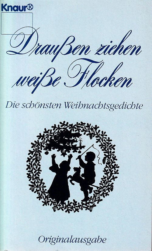 Draussen ziehen weisse Flocken