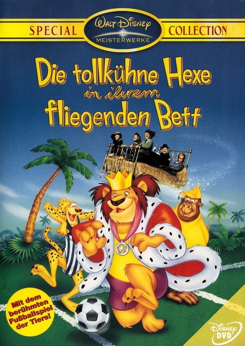 Die tollkühne Hexe in ihrem fliegenden Bett [DVD]