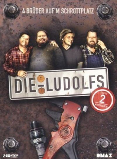 Die Ludolfs - 4 Brüder auf'm Schrottplatz - Staffel 2 [DVD]