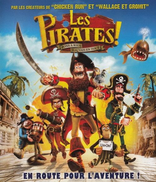 Les Pirates ! Bons à rien, mauvais en tout [Blu-ray]