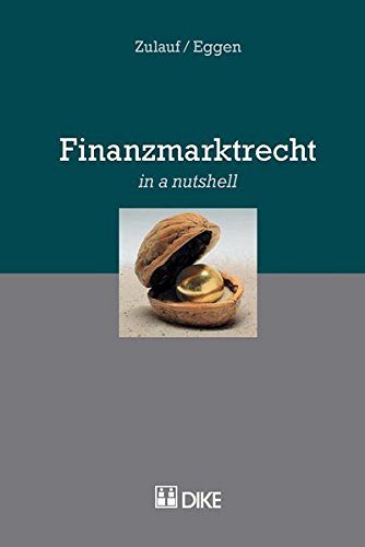 Finanzmarktrecht - in a nutshell