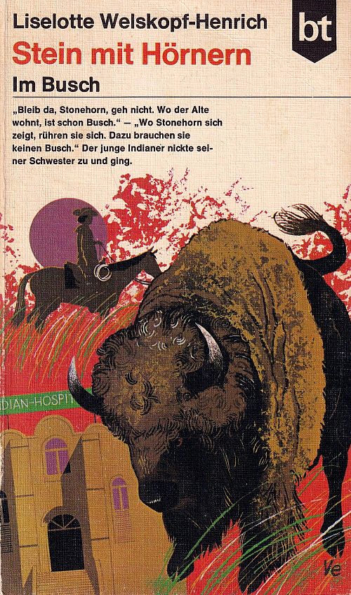 Stein mit Hörnern - Im Busch