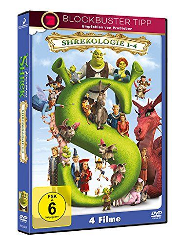 Shrek - Die komplette Geschichte, Teil 1-4 [DVD]