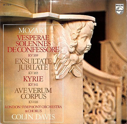 Vesperae Solennes De Confessore [Vinyl]