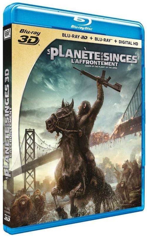 La Planète des singes - L'affrontement [Blu-ray 3D]