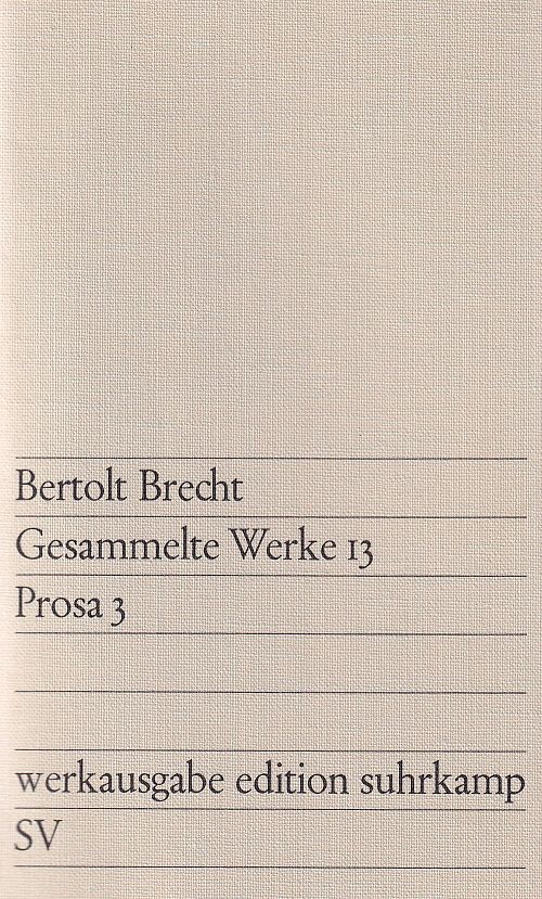 Gesammelte Werke 13