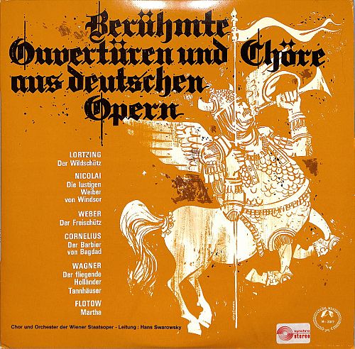Berühmte Ouvertüren und Chöre aus deutschen Opern [Vinyl]
