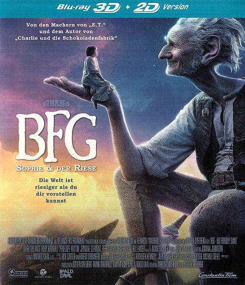BFG - Big Friendly Giant [Blu-ray 3D]