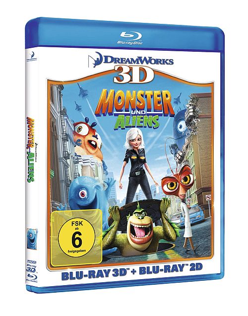 Monster und Aliens [Blu-ray 3D]